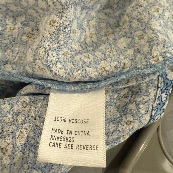 NWT Cynthia Rowley Floral Dress/ Tunic Size Small. - Picture 7 of 7